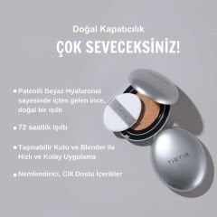 TIRTIR Mask Fit Aura Silver Cushion Fondöten 18gr