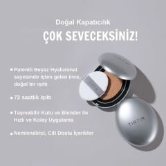 TIRTIR Mask Fit Aura Silver Cushion Fondöten 18gr 25N Mocha