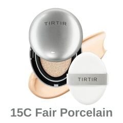TIRTIR Mask Fit Aura Silver Cushion Fondöten 18gr 15C Fair Porcelain