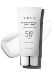 TIRTIR HYDRO UV SHIELD SUN SCREEN SPF50+ BROAD SPECTRUM 50ML Yüksek Korumalı Yüz Güneş Kremi