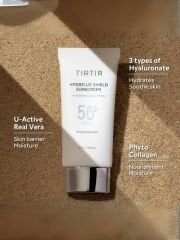 TIRTIR HYDRO UV SHIELD SUN SCREEN SPF50+ BROAD SPECTRUM 50ML Yüksek Korumalı Yüz Güneş Kremi