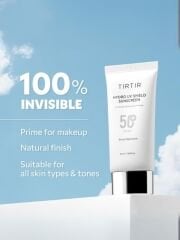 TIRTIR HYDRO UV SHIELD SUN SCREEN SPF50+ BROAD SPECTRUM 50ML Yüksek Korumalı Yüz Güneş Kremi