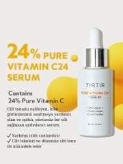 TIRTIR Pure Vitamin C24 Serum %24 Vitamin C ve Kolajen İçeren Serum 30ml