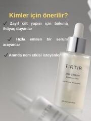 TIRTIR SOS Serum – Parlaklık Artırıcı, Dolgunlaştırıcı, Anti-Aging Yüz Serumu (50ml)